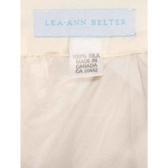 Lea-Ann Belter Grace 100% Silk Ballgown Full Formal Wedding Skirt Bridal 8 - Picture 9 of 9